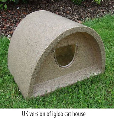 cat house from top rated stores :,outdoor igloo cat house,shelter cat ...