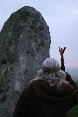 Druid at stonehenge - Stonehenge, England, has special significance to Druids - photo by Christopher_Hawkins Druid at stonehenge - Stonehenge, England, has special significance to Druids - photo by Christopher_Hawkins